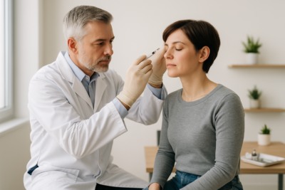 Aplicação de Botox para Enxaqueca